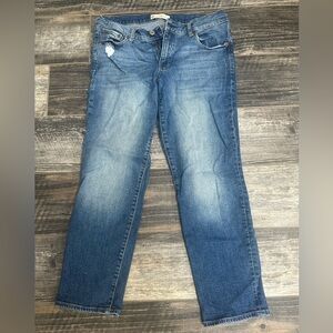 GAP Women's Real Straight Leg Jeans - Blue